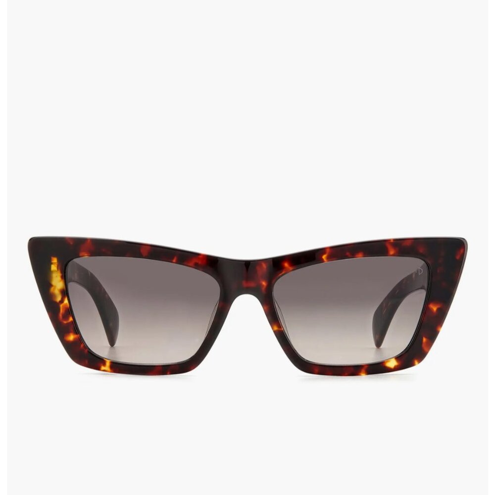Rag & Bone 90's Retro Brown Gradient Cat Eye Sunglasses 53mm